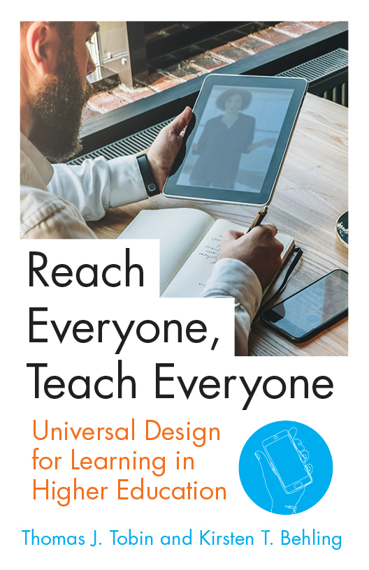 book cover: Reach Everyone, Teach Everyone: Universal Design for Learning in Higher Education